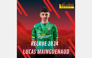 Changement de cap en 2024 pour Lucas Mainguenaud