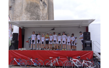 L'école de vélo en tête de peloton du TDS 79