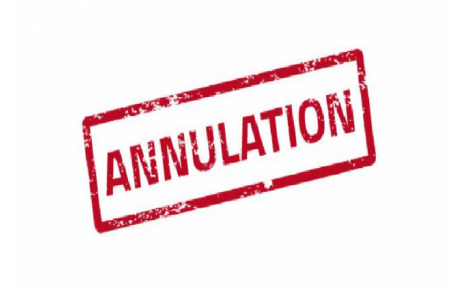 ANNULATION LA COUARDE