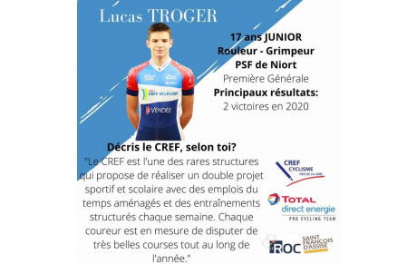 PRESENTATION DE NOS COUREURS #4