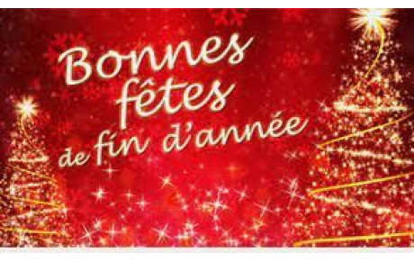 Bonnes fêtes de fin d'année