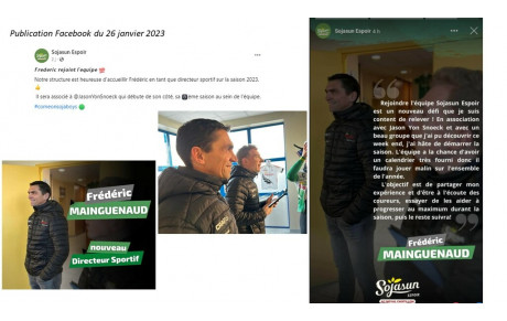 Frédéric Mainguenaud directeur sportif de Sojasun Espoir